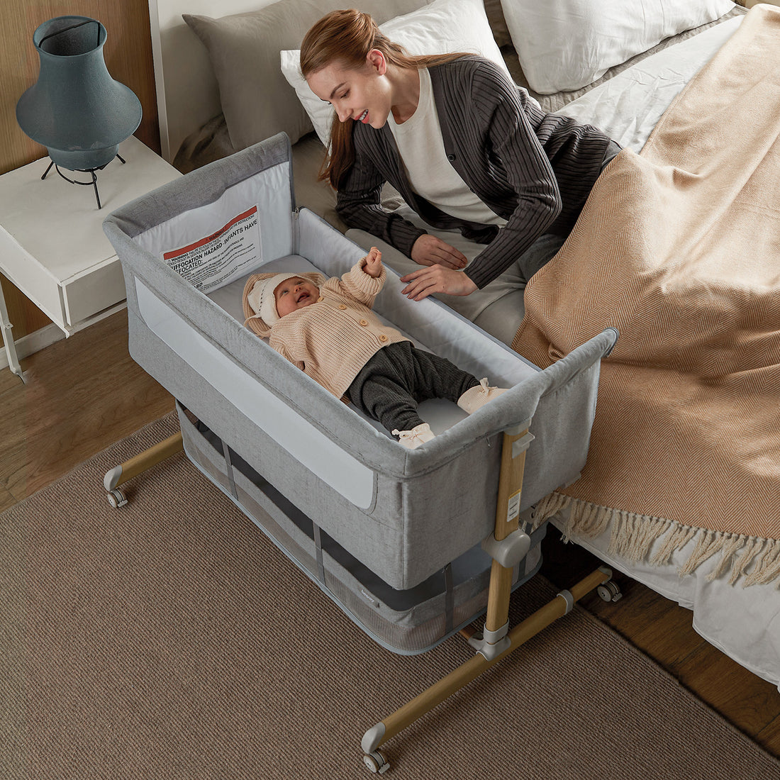 WhizKidz Multifunction Baby Crib