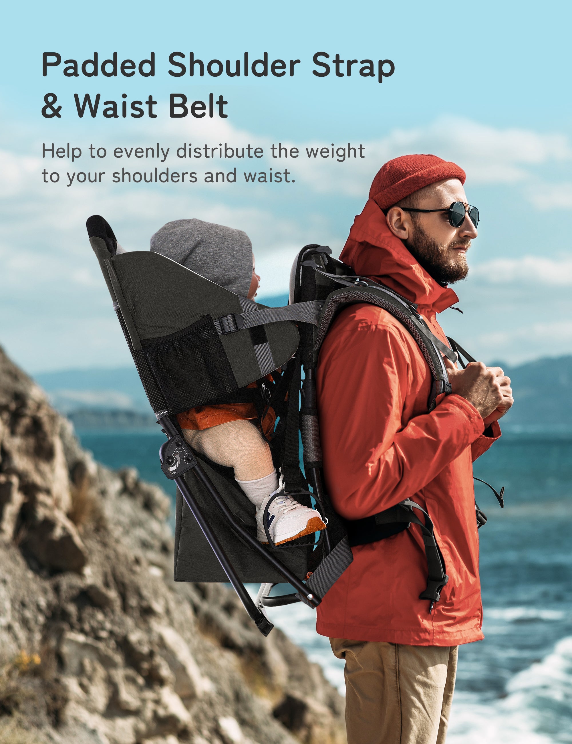 Hiking backpack baby carrier online